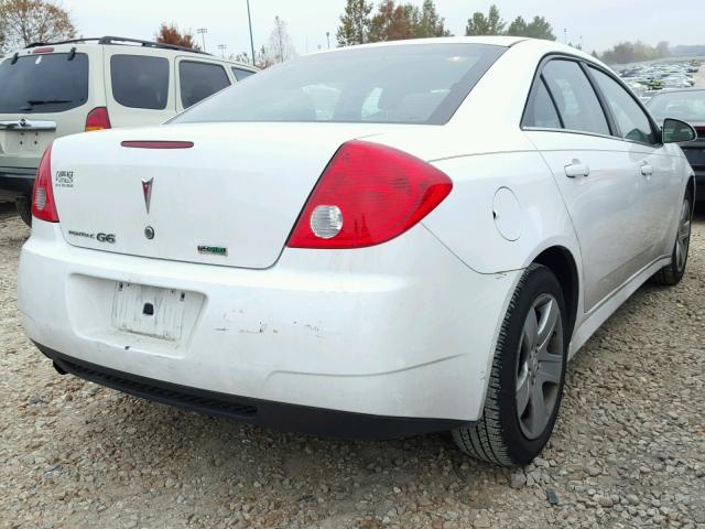 1G2ZA5E03A4166537 - 2010 PONTIAC G6 WHITE photo 4