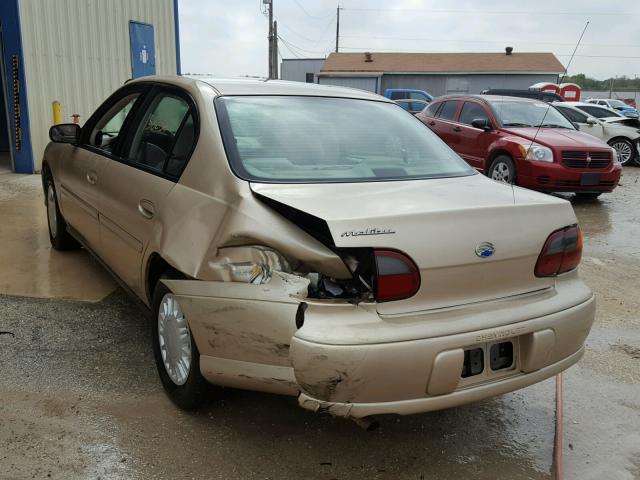 1G1ND52J43M638948 - 2003 CHEVROLET MALIBU GOLD photo 3