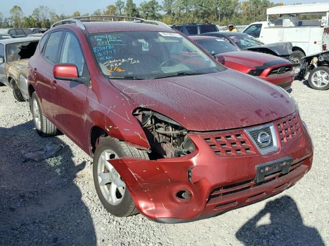 JN8AS58T09W040314 - 2009 NISSAN ROGUE S RED photo 1