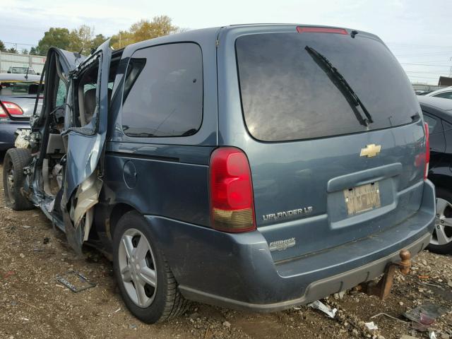 1GNDV23L05D294186 - 2005 CHEVROLET UPLANDER L 蓝色 照片 3