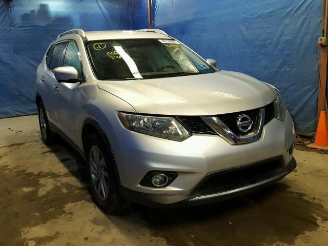 5N1AT2MV8EC769280 - 2014 NISSAN ROGUE S SILVER photo 1