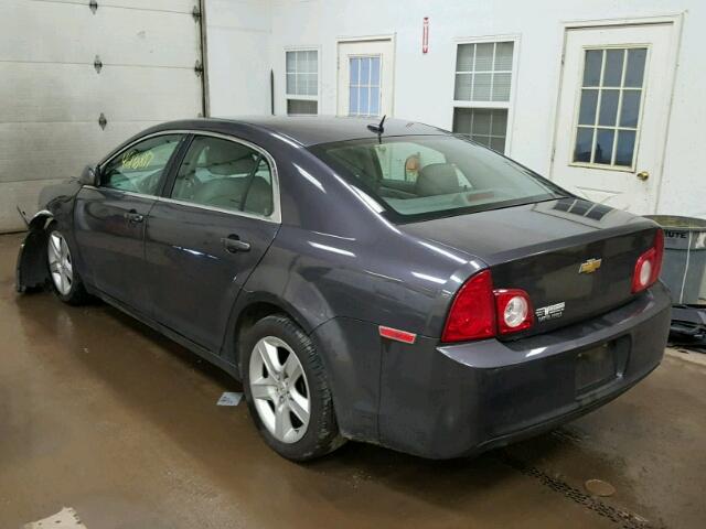 1G1ZB5E13BF318042 - 2011 CHEVROLET MALIBU LS GRAY photo 3
