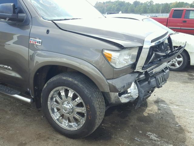 5TFDW5F12CX265771 - 2012 TOYOTA TUNDRA CRE GREEN photo 9