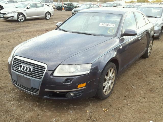 WAUDG74F95N081706 - 2005 AUDI A6 3.2 QUA BLUE photo 2