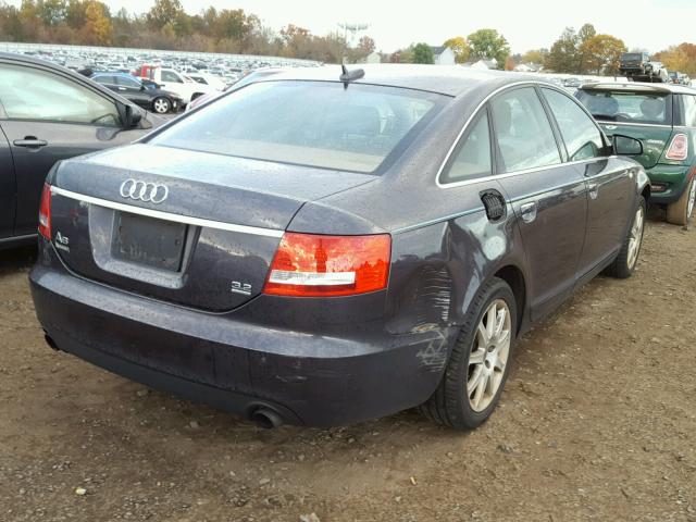 WAUDG74F95N081706 - 2005 AUDI A6 3.2 QUA BLUE photo 4