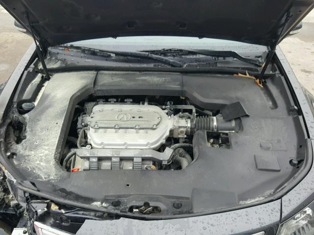 19UUA8F5XCA000345 - 2012 ACURA TL GRAY photo 7