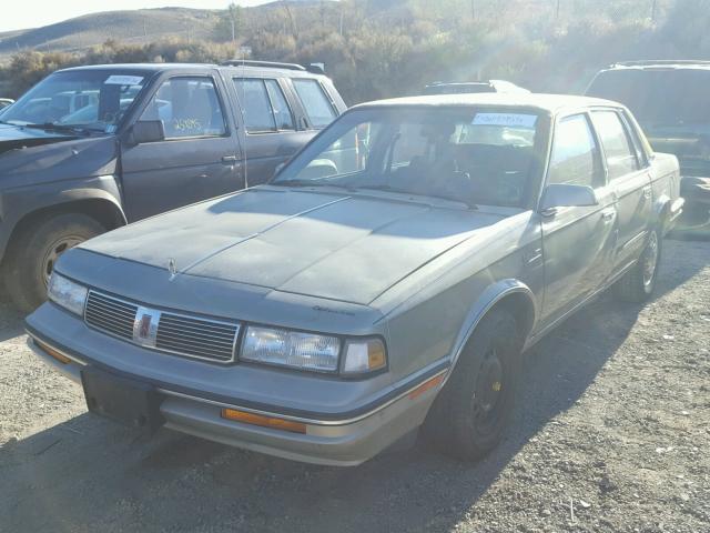 1G3AM51W2HD384361 - 1987 OLDSMOBILE CUTLASS CI მწვანე ფოტო 2