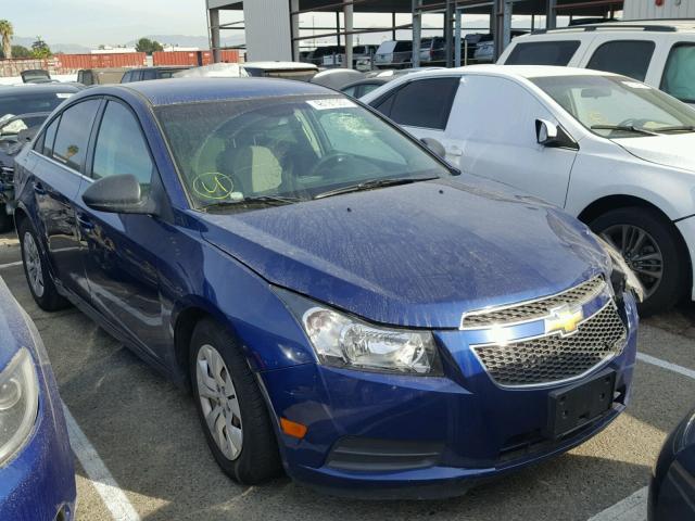 1G1PC5SH3C7221974 - 2012 CHEVROLET CRUZE LS BLUE photo 1