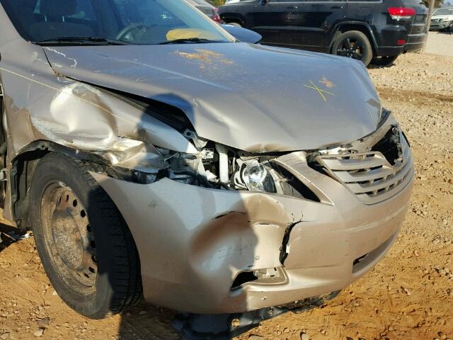 4T1BE46K18U251958 - 2008 TOYOTA CAMRY CE GOLD photo 9