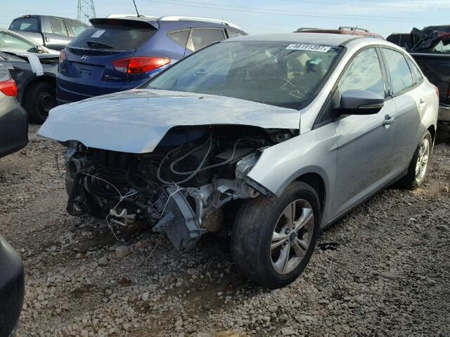 1FADP3F26DL141401 - 2013 FORD FOCUS SE SILVER photo 2