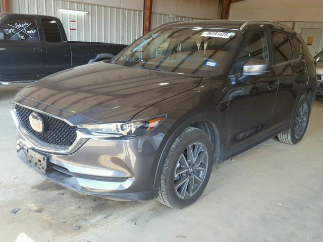 JM3KFACM1J0334221 - 2018 MAZDA CX-5 TOURI GRAY photo 2