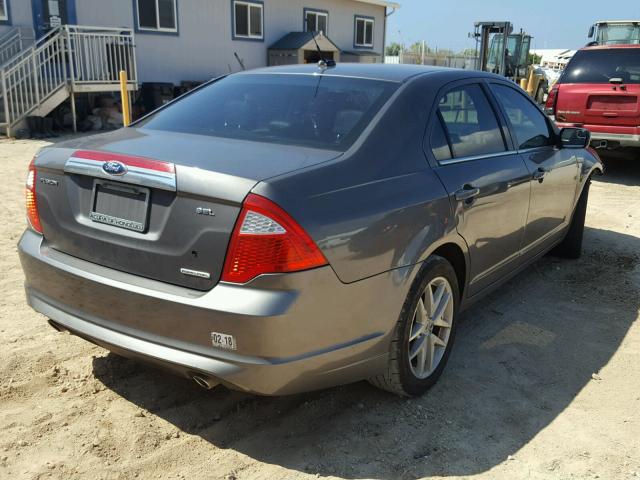 3FAHP0JG0CR302697 - 2012 FORD FUSION SEL GRAY photo 4