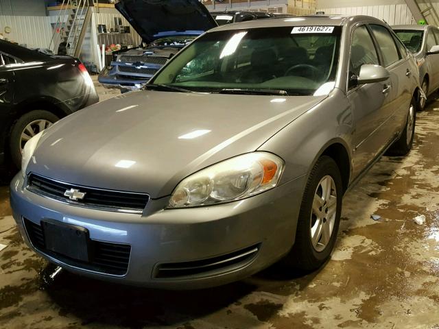 2G1WT58K469335371 - 2006 CHEVROLET IMPALA GRAY photo 2