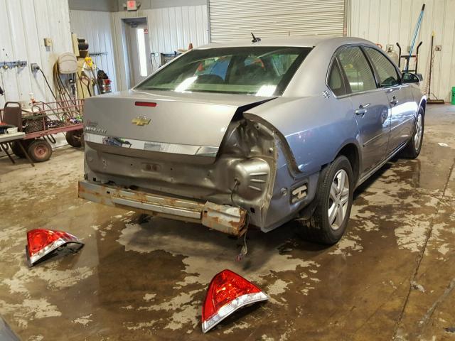 2G1WT58K469335371 - 2006 CHEVROLET IMPALA GRAY photo 4