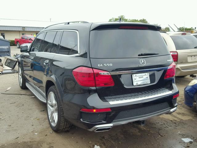 4JGDF7DE4EA409341 - 2014 MERCEDES-BENZ GL 550 4MA BLACK photo 3