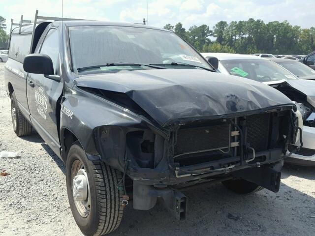 3D7KR26D57G744435 - 2007 DODGE RAM 2500 S BLACK photo 1