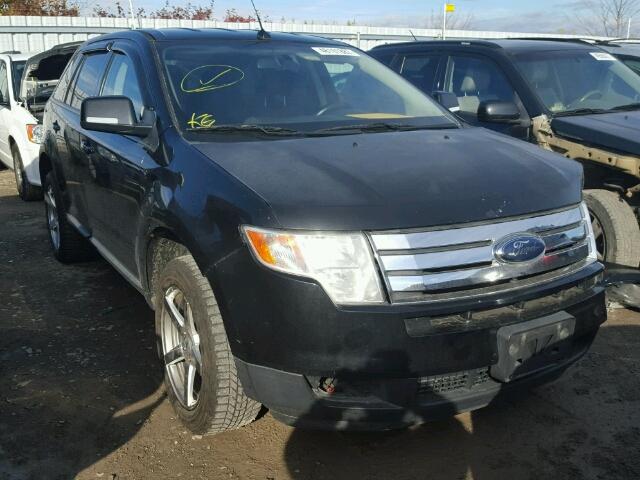 2FMDK48C08BA73067 - 2008 FORD EDGE SEL BLACK photo 1