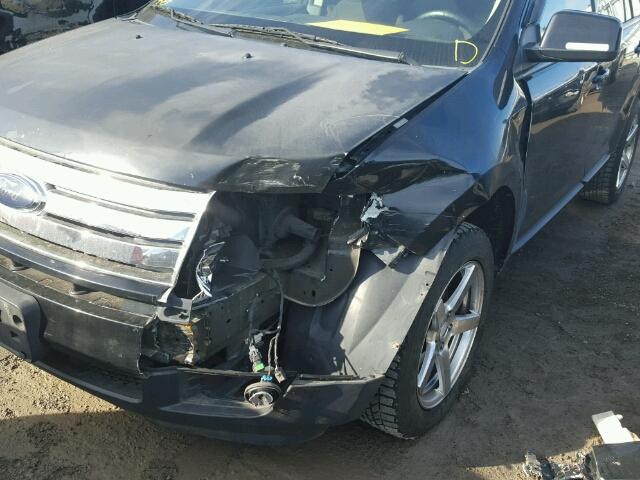 2FMDK48C08BA73067 - 2008 FORD EDGE SEL BLACK photo 9