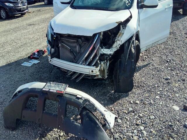 2HKRM4H57CH104186 - 2012 HONDA CR-V EX WHITE photo 9