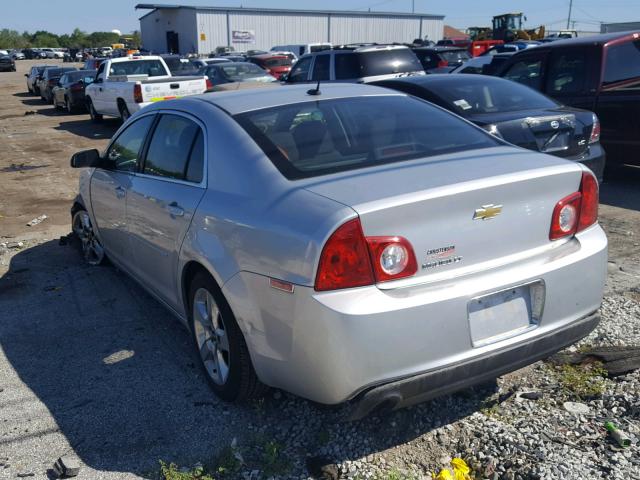 1G1ZC5EB9A4140069 - 2010 CHEVROLET MALIBU 1LT ნაცრისფერი ფოტო 3