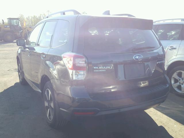 JF2SJARC5JH432399 - 2018 SUBARU FORESTER 2 GRAY photo 3