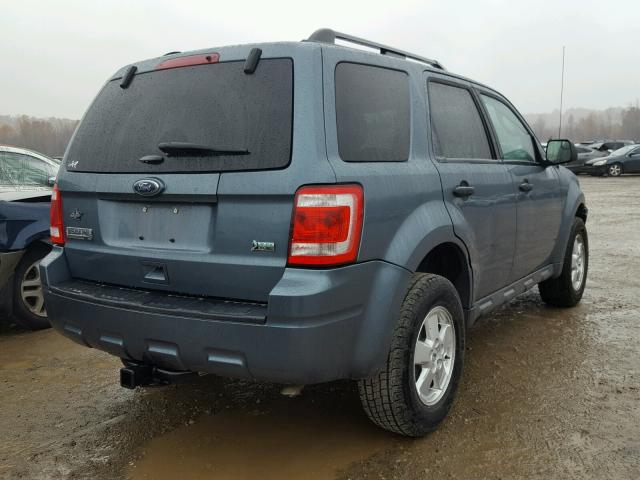 1FMCU0DG6CKA77677 - 2012 FORD ESCAPE XLT BLUE photo 4