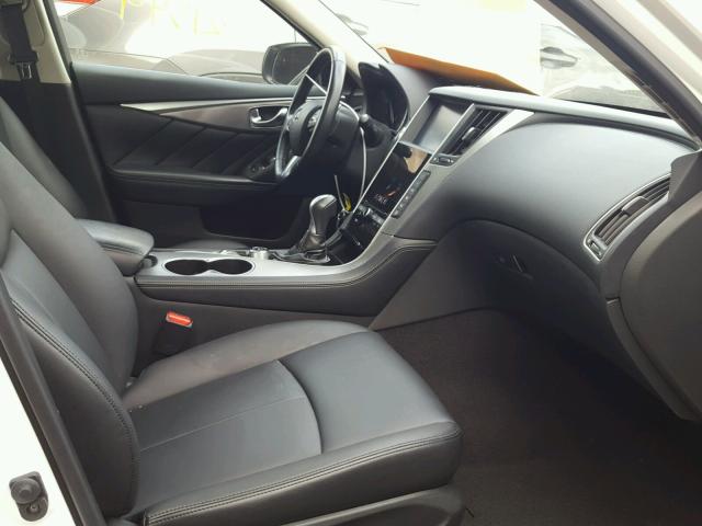 JN1BV7AP3EM682325 - 2014 INFINITI Q50 BASE Blanco foto 5