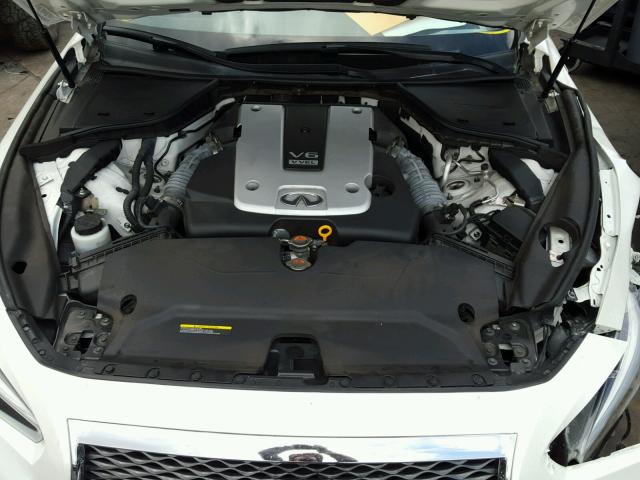 JN1BV7AP3EM682325 - 2014 INFINITI Q50 BASE WHITE photo 7