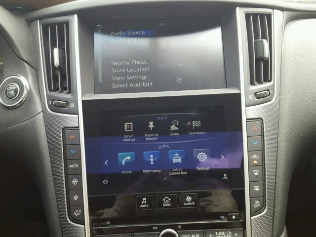 JN1BV7AP3EM682325 - 2014 INFINITI Q50 BASE Blanco foto 9