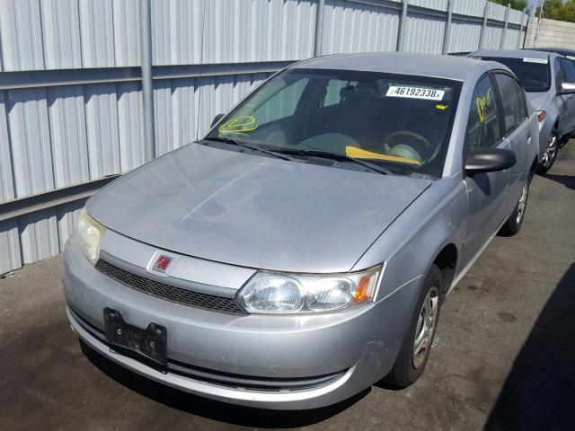1G8AF52F03Z138682 - 2003 SATURN ION LEVEL SILVER photo 2