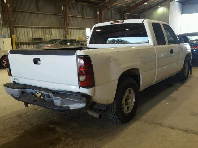 2GCEC19V141160299 - 2004 CHEVROLET SILVERADO WHITE photo 4