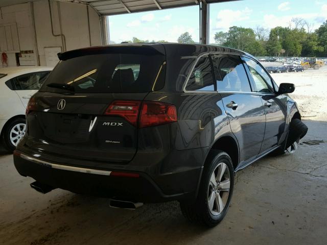 2HNYD2H20DH507517 - 2013 ACURA MDX GRAY photo 4