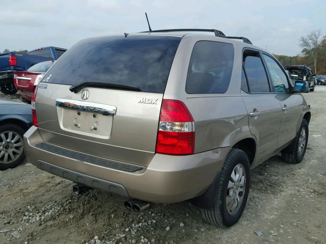 2HNYD18863H536937 - 2003 ACURA MDX TOURIN GOLD photo 4