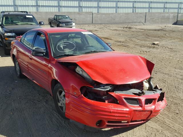 1G2NF52E6YC501743 - 2000 PONTIAC GRAND AM S RED photo 1