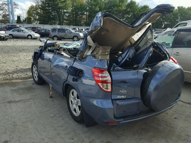 2T3ZF4DV5CW153105 - 2012 TOYOTA RAV4 蓝色 照片 3