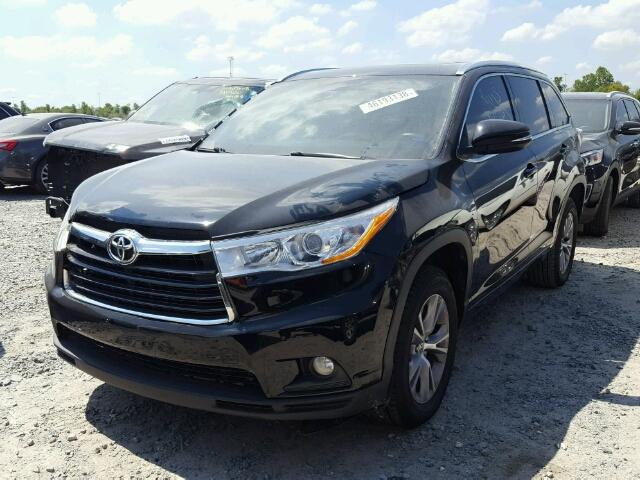 5TDKKRFH2ES024230 - 2014 TOYOTA HIGHLANDER შავი ფოტო 2