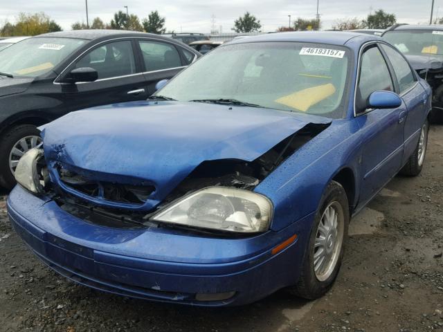 1MEFM55S93G611354 - 2003 MERCURY SABLE LS P BLUE photo 2