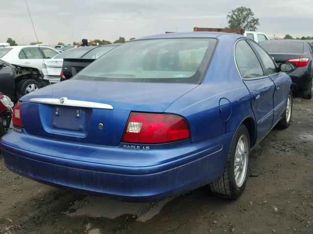 1MEFM55S93G611354 - 2003 MERCURY SABLE LS P BLUE photo 4