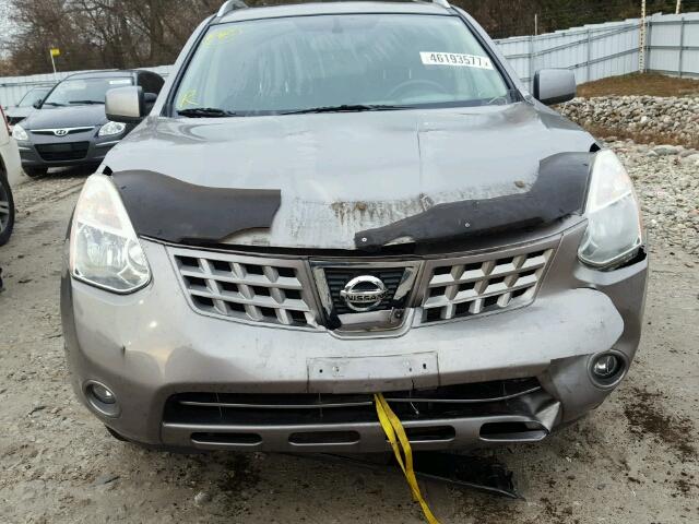 JN8AS58V28W145789 - 2008 NISSAN ROGUE S GRAY photo 9