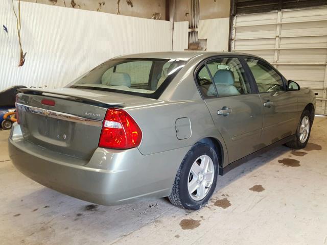1G1ZT52805F236711 - 2005 CHEVROLET MALIBU LS მწვანე ფოტო 4