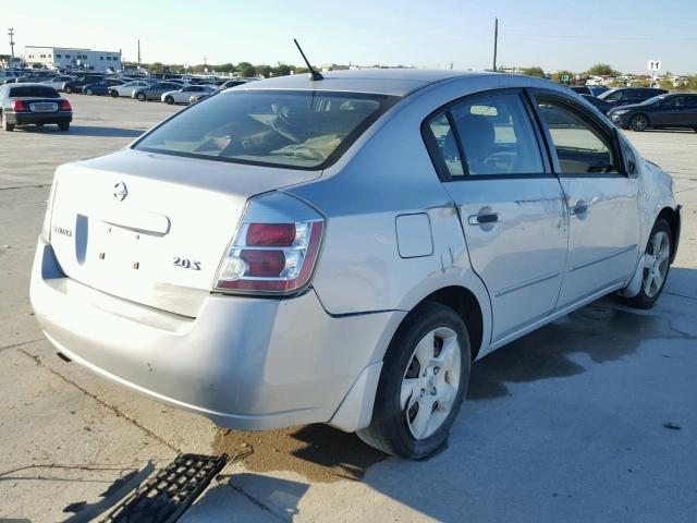 3N1AB61E37L662716 - 2007 NISSAN SENTRA WHITE photo 4