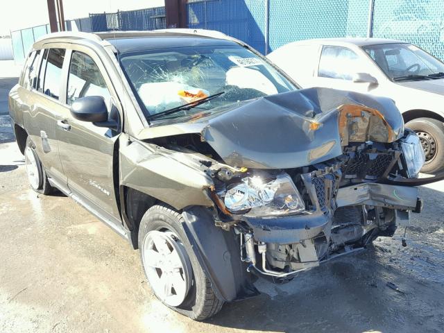 1C4NJCBA4FD203646 - 2015 JEEP COMPASS SP GREEN photo 1