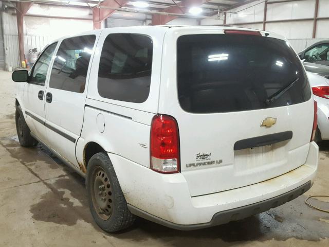 1GNDV23L56D101905 - 2006 CHEVROLET UPLANDER WHITE photo 3