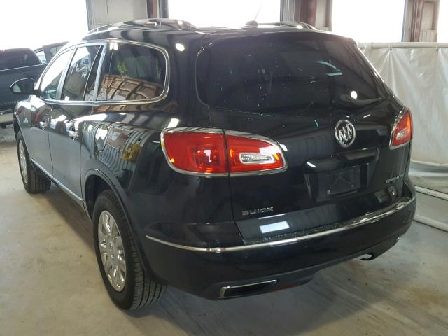 5GAKRDKD5DJ104569 - 2013 BUICK ENCLAVE BLACK photo 3