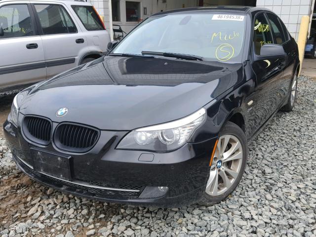 WBANV9C53AC391368 - 2010 BMW 535 XI BLACK photo 2