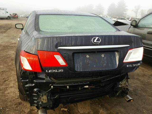 JTHBJ46G082254260 - 2008 LEXUS ES 350 BLUE photo 9