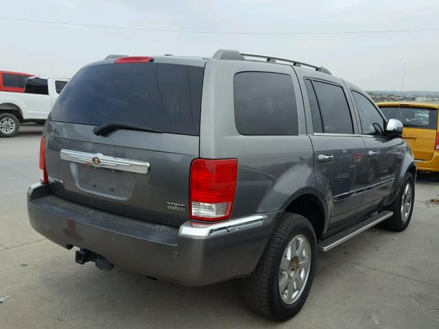 1A8HX58207F526288 - 2007 CHRYSLER ASPEN GRAY photo 4