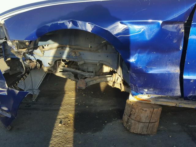 1ZVBP8AM3E5267127 - 2014 FORD MUSTANG BLUE photo 9