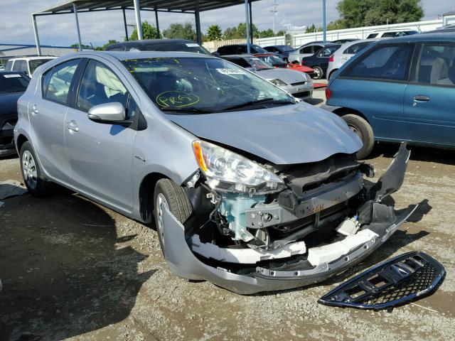 JTDKDTB36D1044932 - 2013 TOYOTA PRIUS C GRAY photo 1