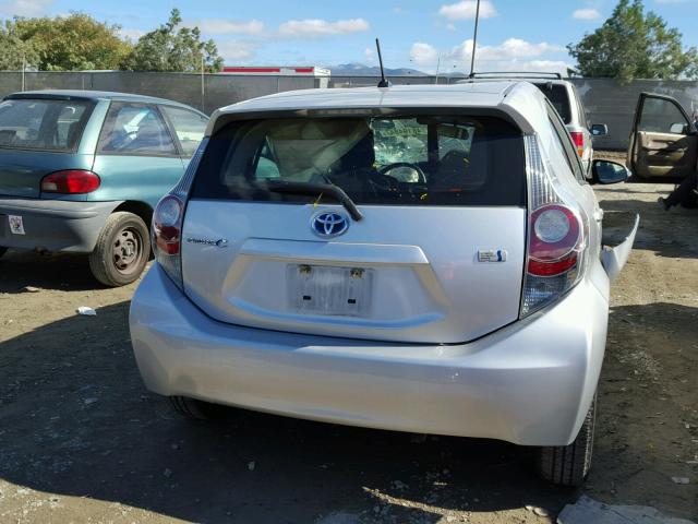 JTDKDTB36D1044932 - 2013 TOYOTA PRIUS C GRAY photo 9